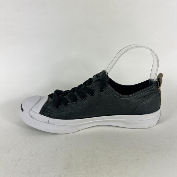 Converse Jack Purcell Sneakers Women's 6.5 Black Lace Up Running Shoes 151483C - Picture 6 of 10